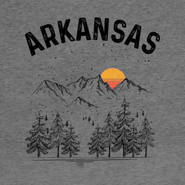 Arkansas State Vintage Retro by DanYoungOfficial